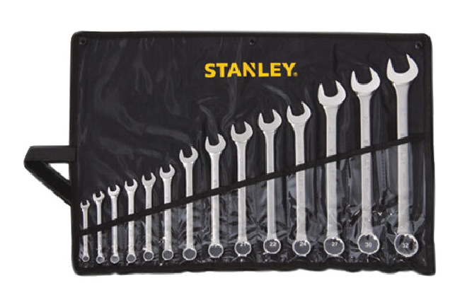 STANLEY-COMBINATION SPANNER SET, 14PCS/SET