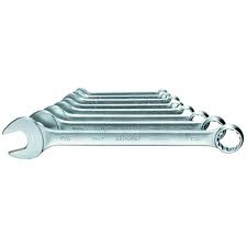 GEDORE-COMB SPANNER SET 3/8-1