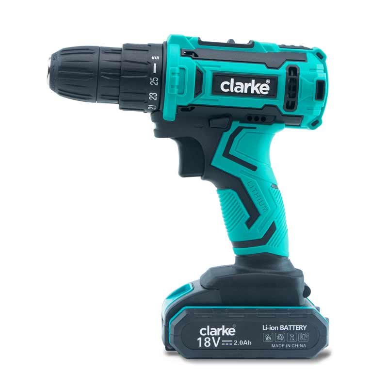 CLARKE -  CORDLESS DRIVER DRILL 18V