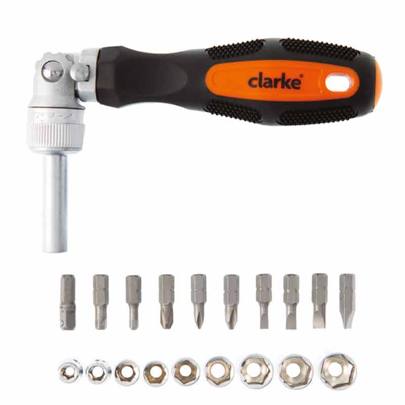 RATCHET SCREWDRIVER & BIT SET