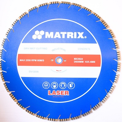 MATRIX-CONCRETE CUTING DISC