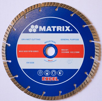 MATRIX-DIAMOND BLADE