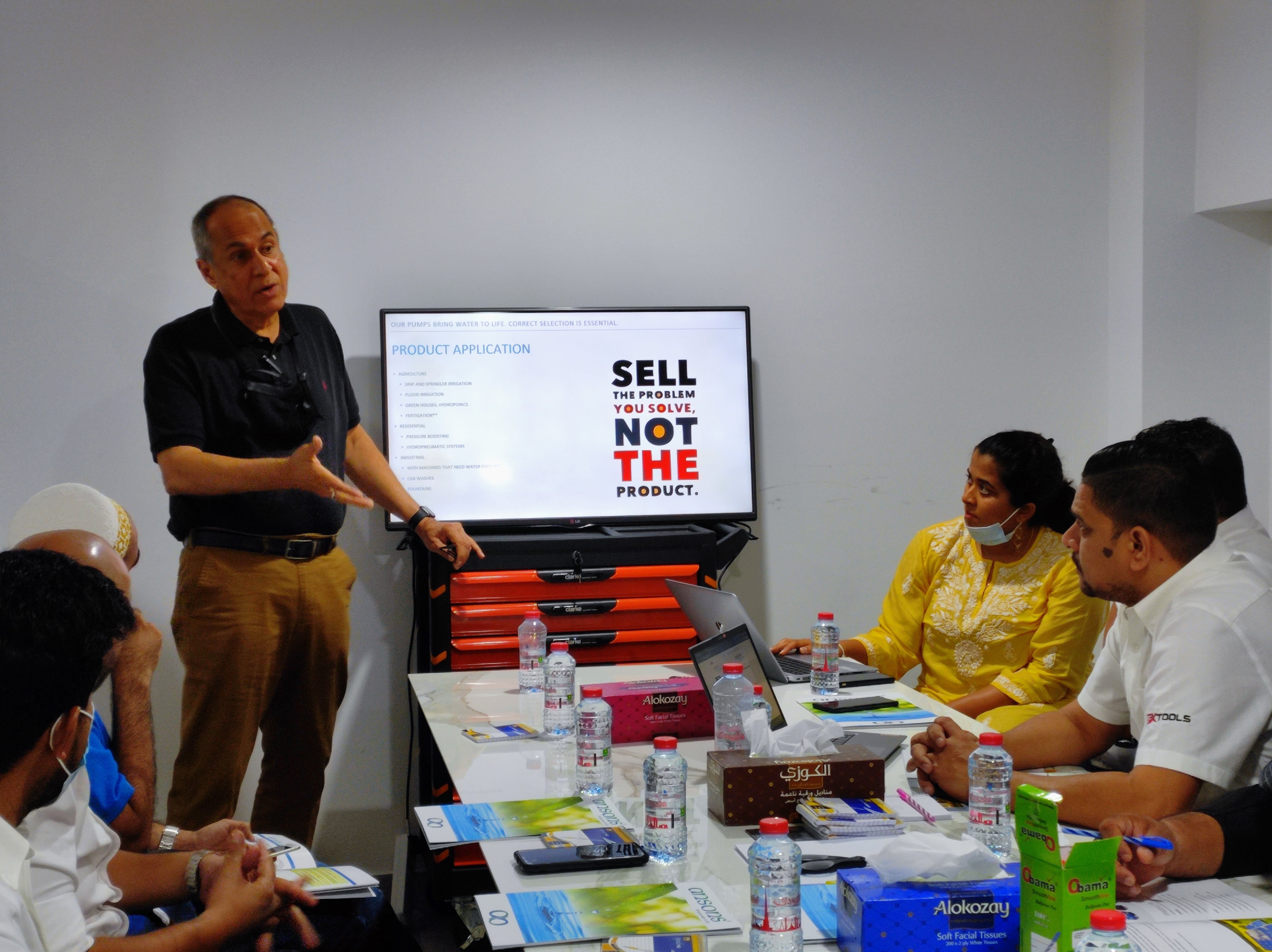 Team Meeting With Ansons Group
