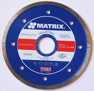 MATRIX-MX5121 TILE CUT BLADE 115 MM