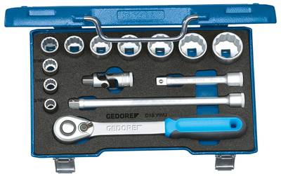 GEDORE-SOCKET SET 3/16